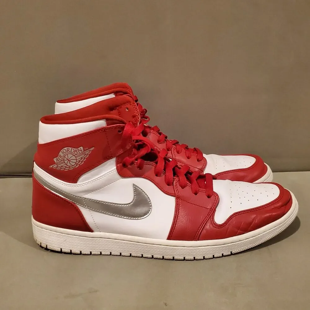 Size 15 - Jordan 1 Retro High Silver Medal 2016 332550-602